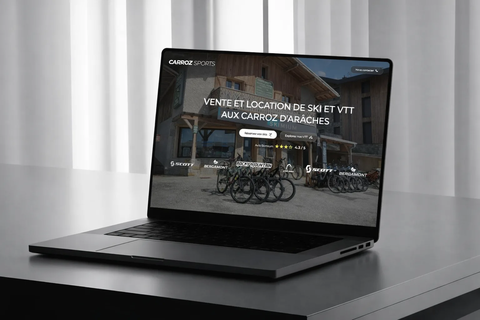 Réalisation Carroz Sports