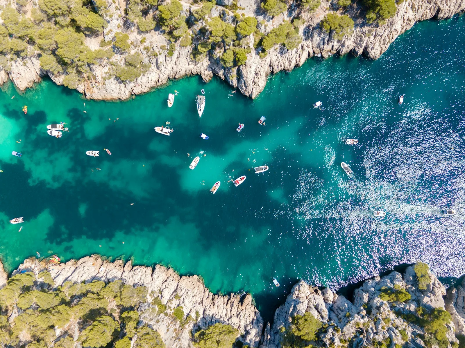 Calanques de Marseille, littoral méditerranéen