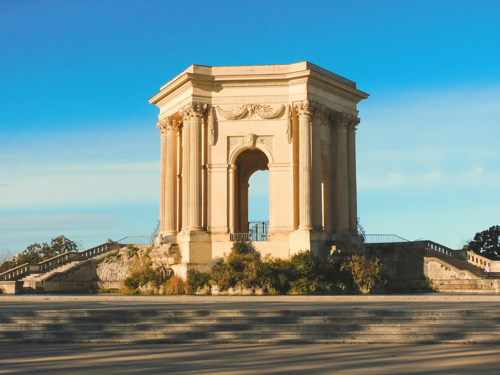 Château d'eau de la Promenade du Peyrou à Montpellier