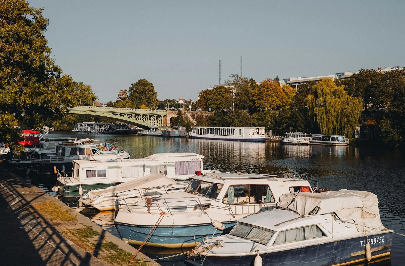 Bords de l'Erdre à Nantes