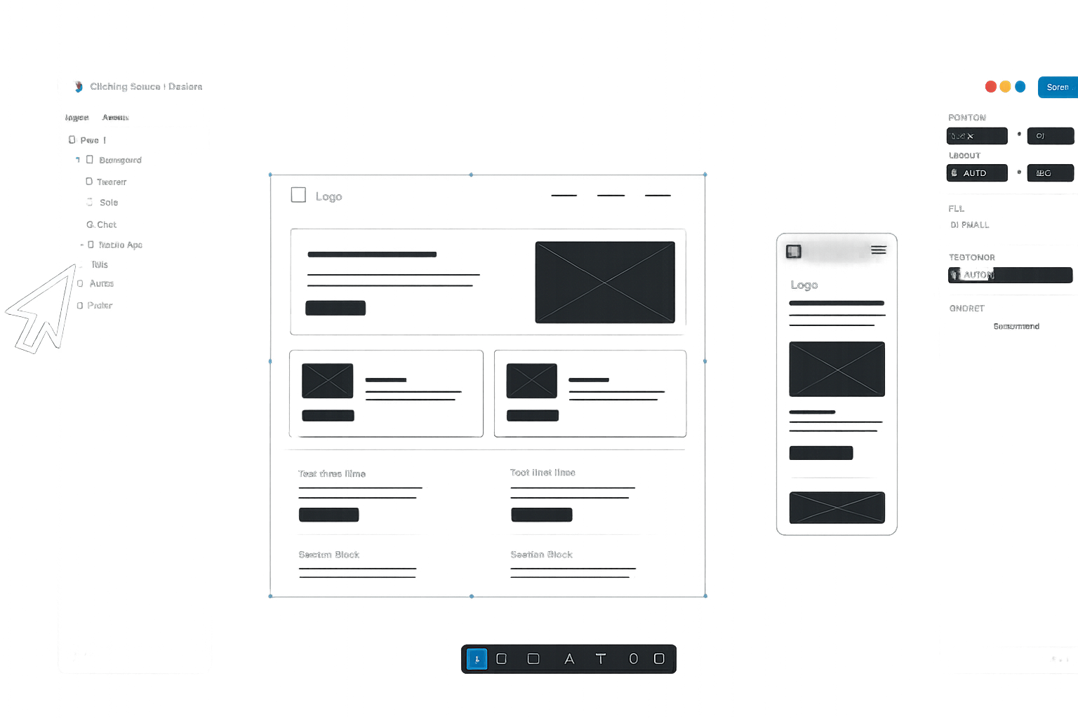 Phase de design UX UI